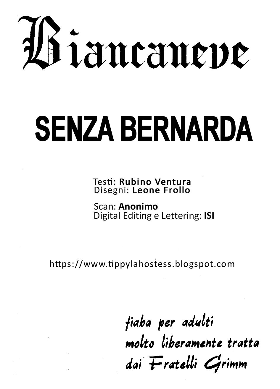 Biancaneve Anno II, N°14 - Senza Bernarda [Italian] 2