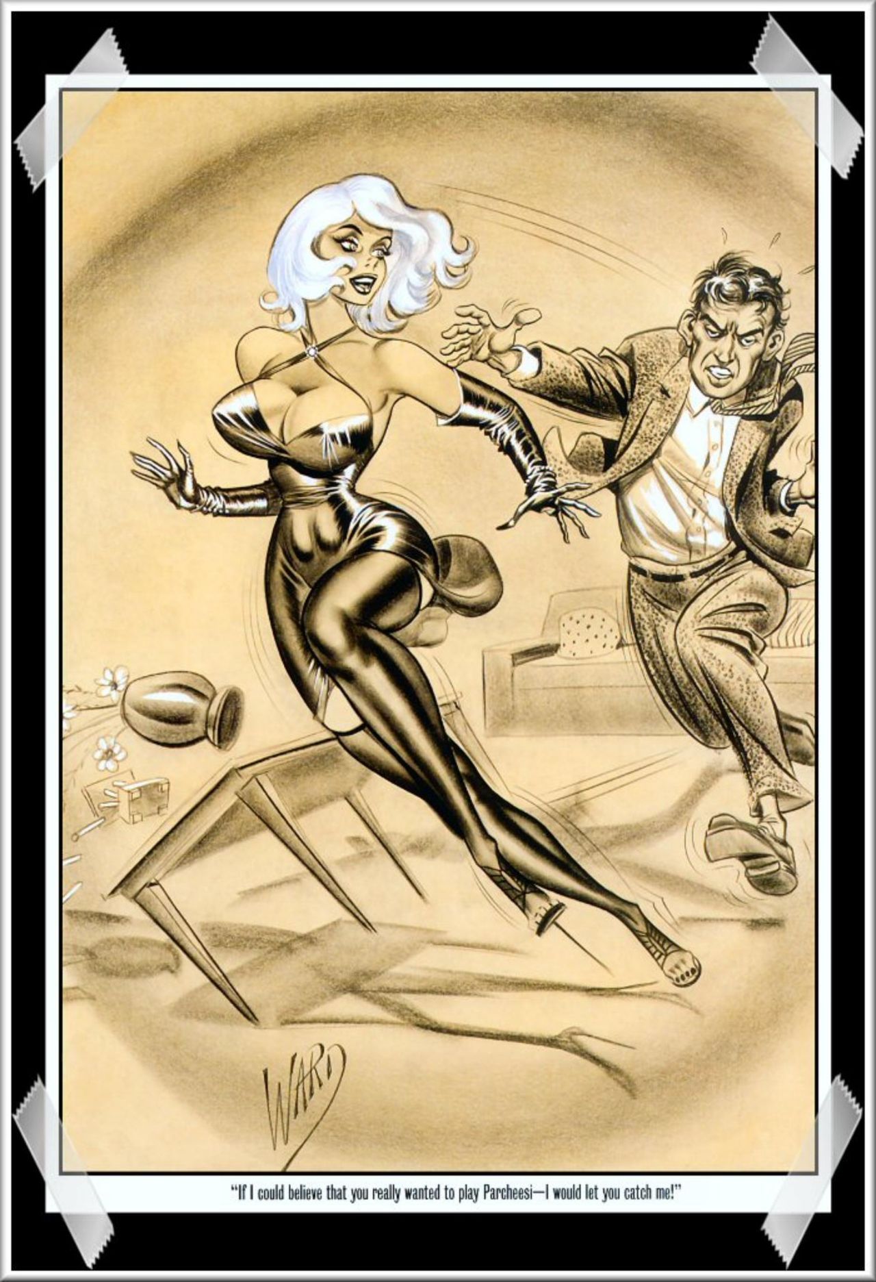 Bill Ward, Alex Chun - The Glamour Girls of Bill Ward - Fantagraphics Books (2003) 124