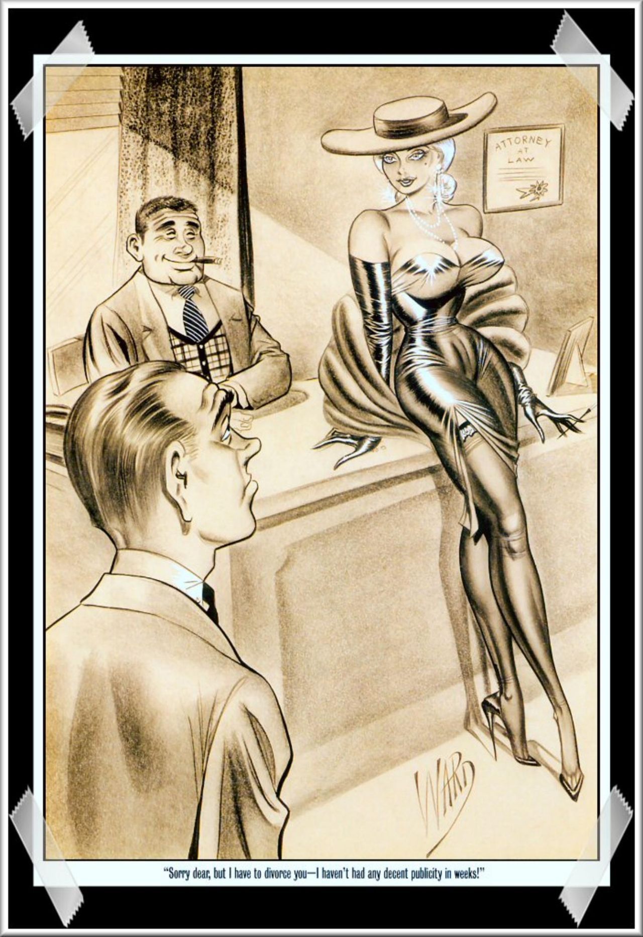 Bill Ward, Alex Chun - The Glamour Girls of Bill Ward - Fantagraphics Books (2003) 145