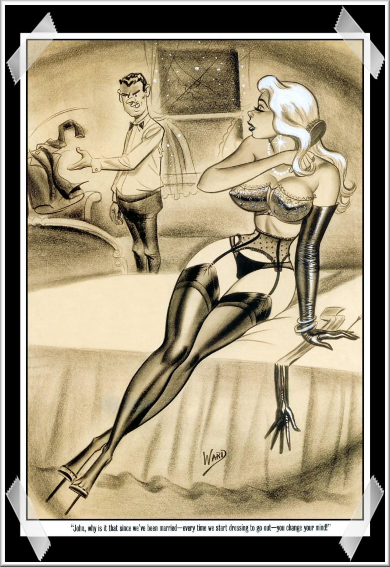 Bill Ward, Alex Chun - The Glamour Girls of Bill Ward - Fantagraphics Books (2003) 146