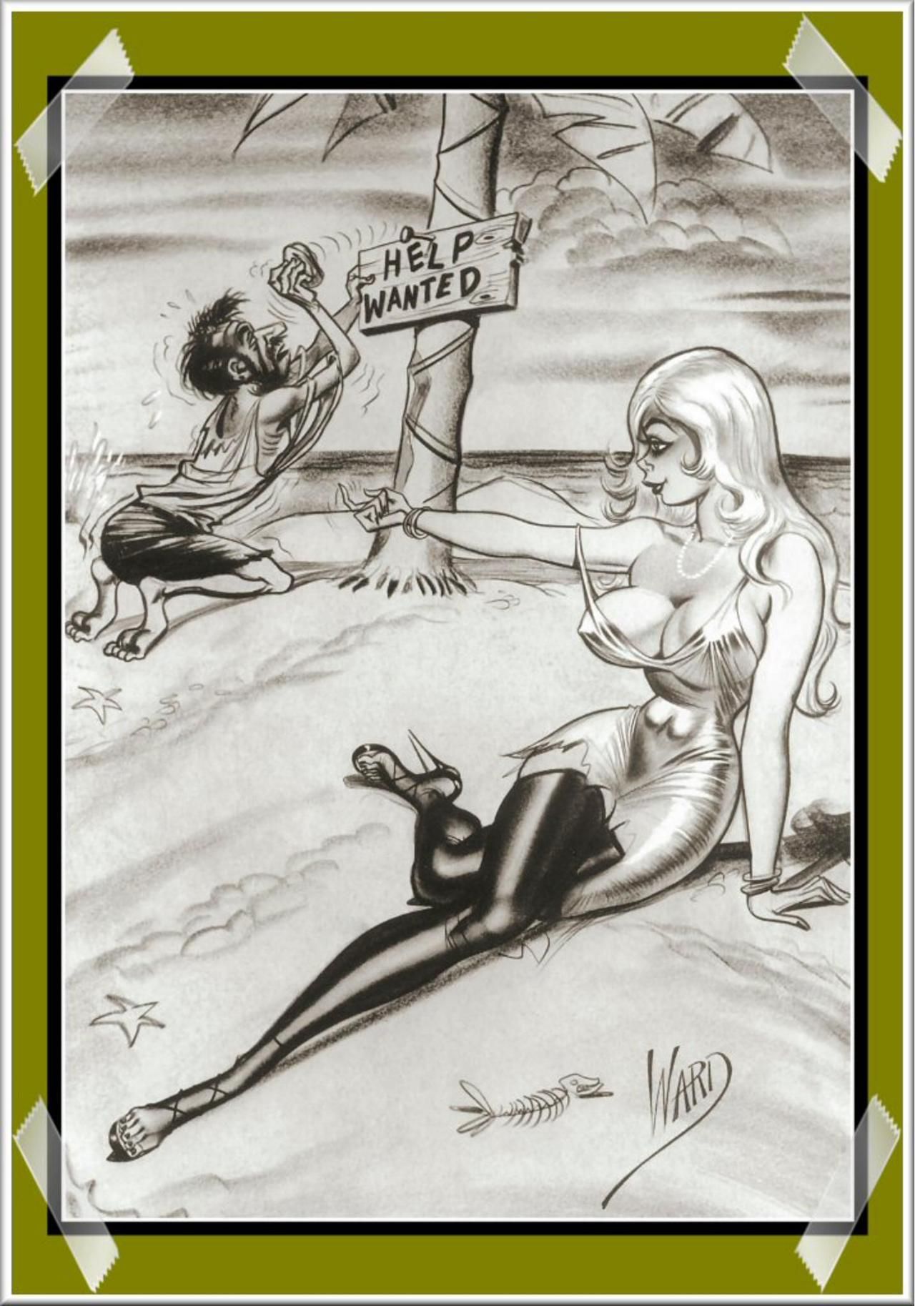 Bill Ward, Alex Chun - The Glamour Girls of Bill Ward - Fantagraphics Books (2003) 165