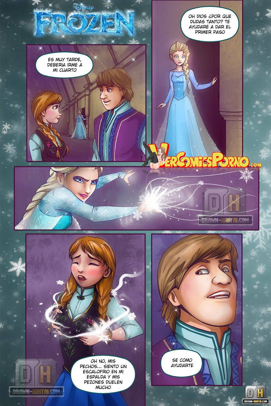 [Drawn-Hentai] Amor de hermanas (Frozen) [Spanish] 2