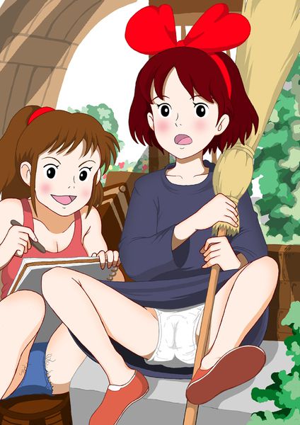 Majo Kiki | bring naughty witch! Kiki, Kiki, Town Hall, mother of erotic images 38 [Ghibli] 11