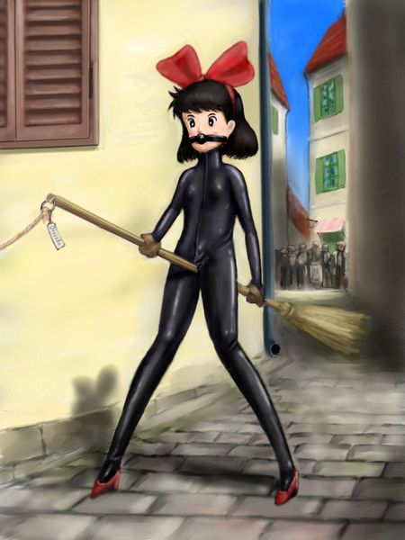 Majo Kiki | bring naughty witch! Kiki, Kiki, Town Hall, mother of erotic images 38 [Ghibli] 15