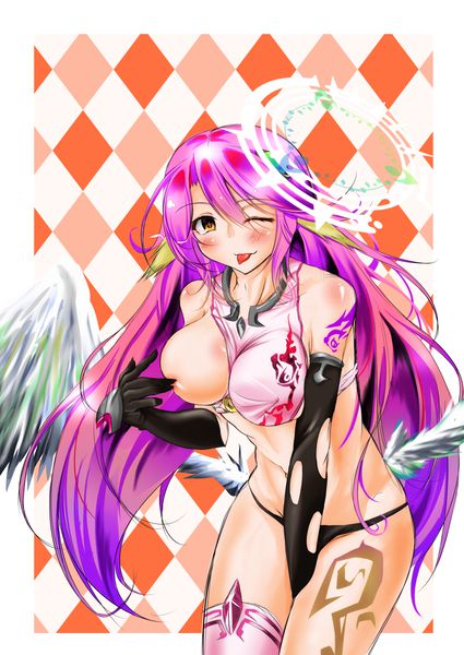 Erotic pictures of Jibril (play-no life) 13