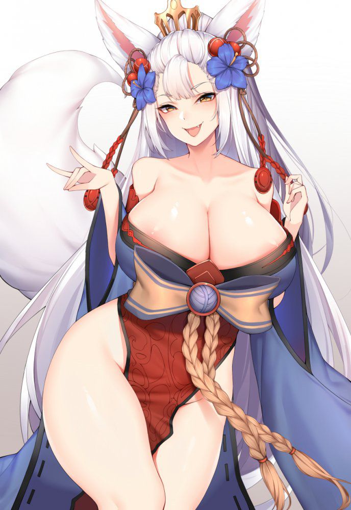 【Secondary】Silver-haired, white-haired girl image【Elo】 Part 6 21