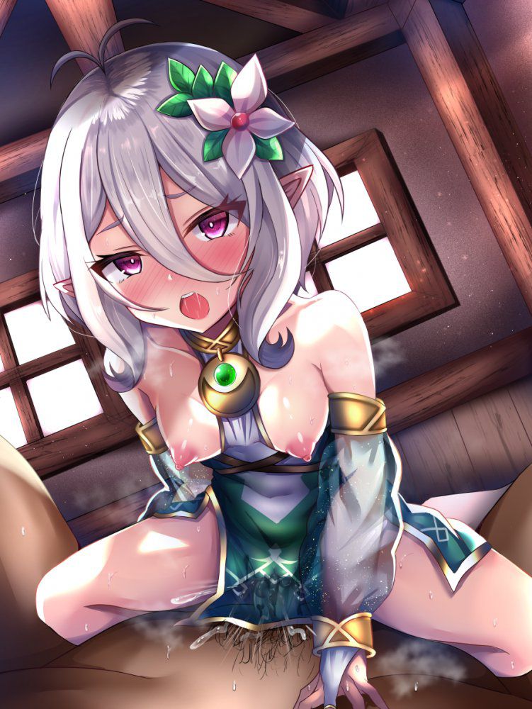 【Secondary】Silver-haired, white-haired girl image【Elo】 Part 6 9