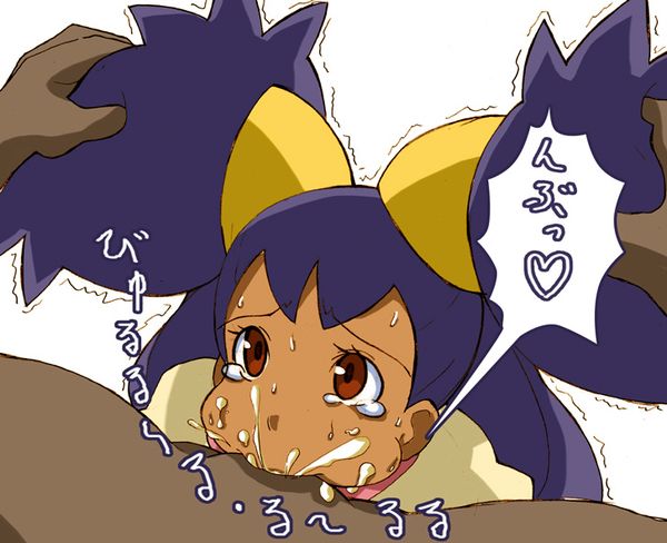 [Pokemon BW2] IRIS erotic pictures together, part 2 [image as champion of the gangbang] * some futanari in mind! 11