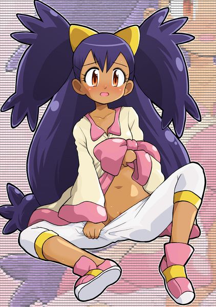 [Pokemon BW2] IRIS erotic pictures together, part 2 [image as champion of the gangbang] * some futanari in mind! 17