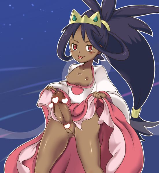 [Pokemon BW2] IRIS erotic pictures together, part 2 [image as champion of the gangbang] * some futanari in mind! 38