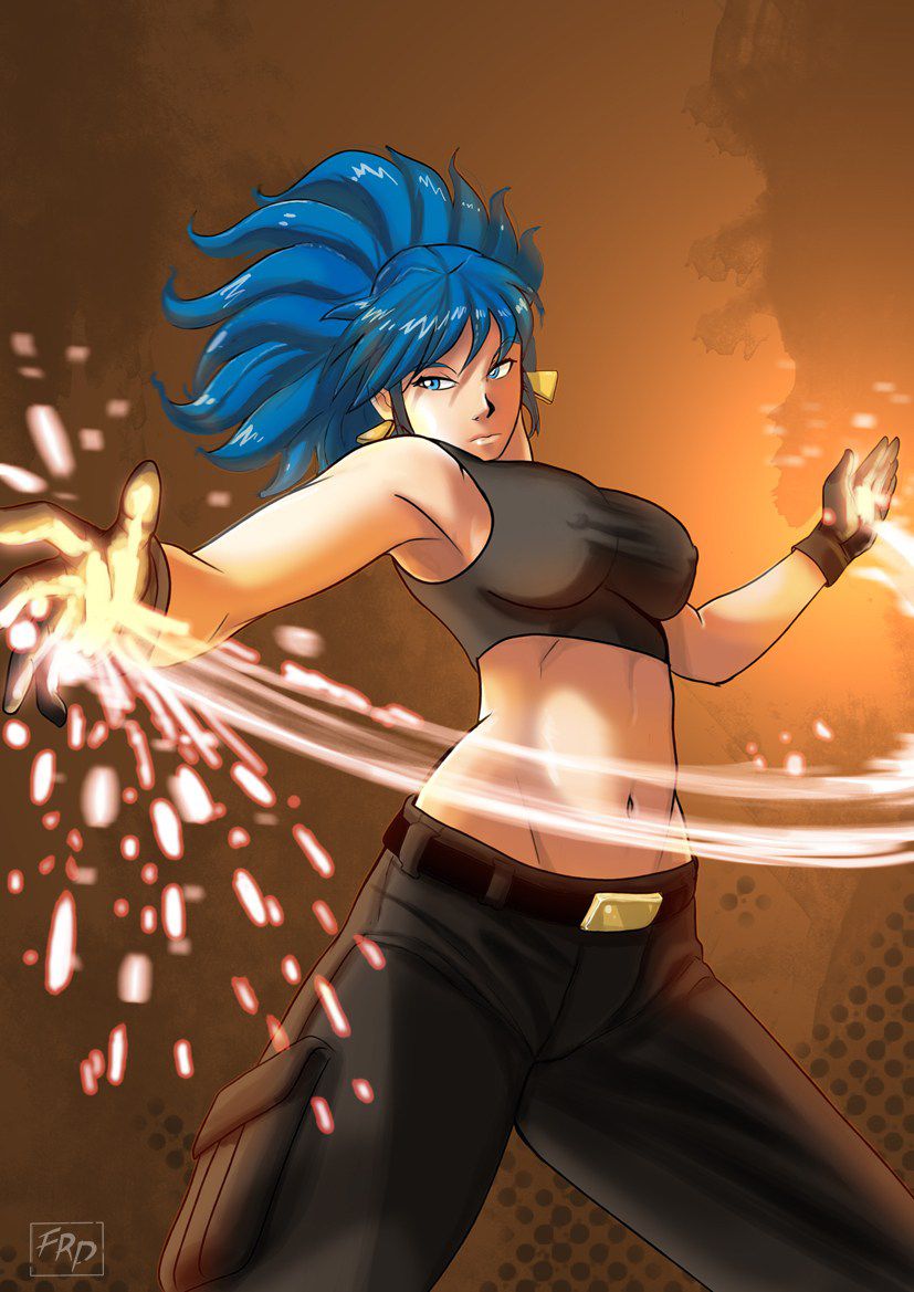 [48 pictures] KOF Leona Heidern erotic pictures! 24