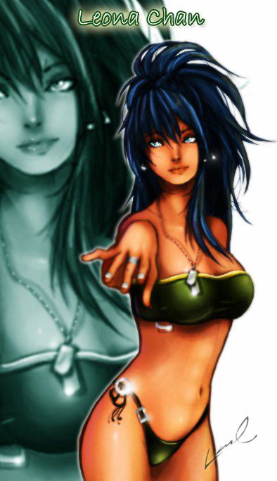 [48 pictures] KOF Leona Heidern erotic pictures! 25