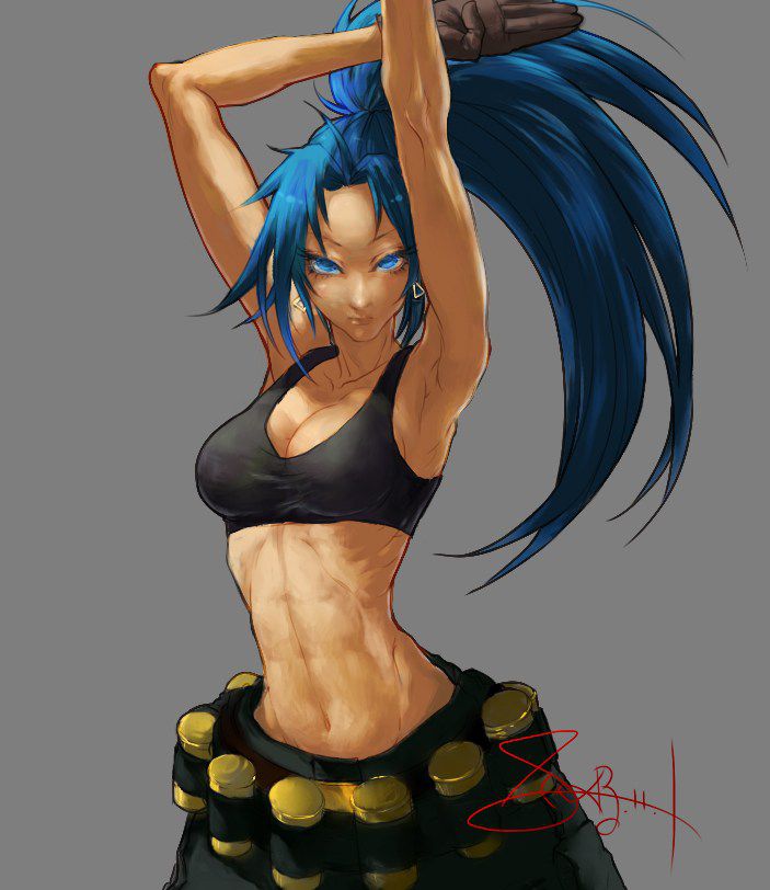 [48 pictures] KOF Leona Heidern erotic pictures! 32