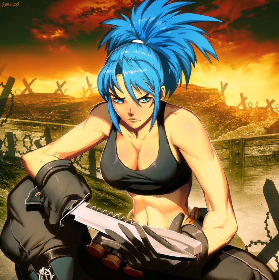 [48 pictures] KOF Leona Heidern erotic pictures! 34