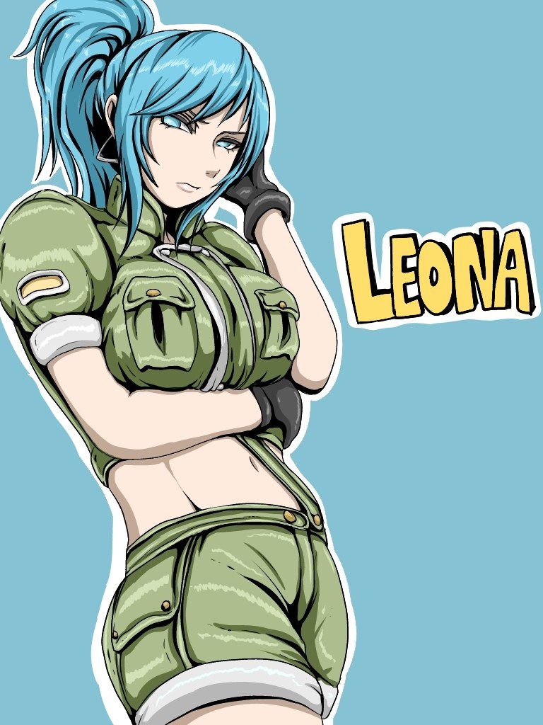 [48 pictures] KOF Leona Heidern erotic pictures! 37