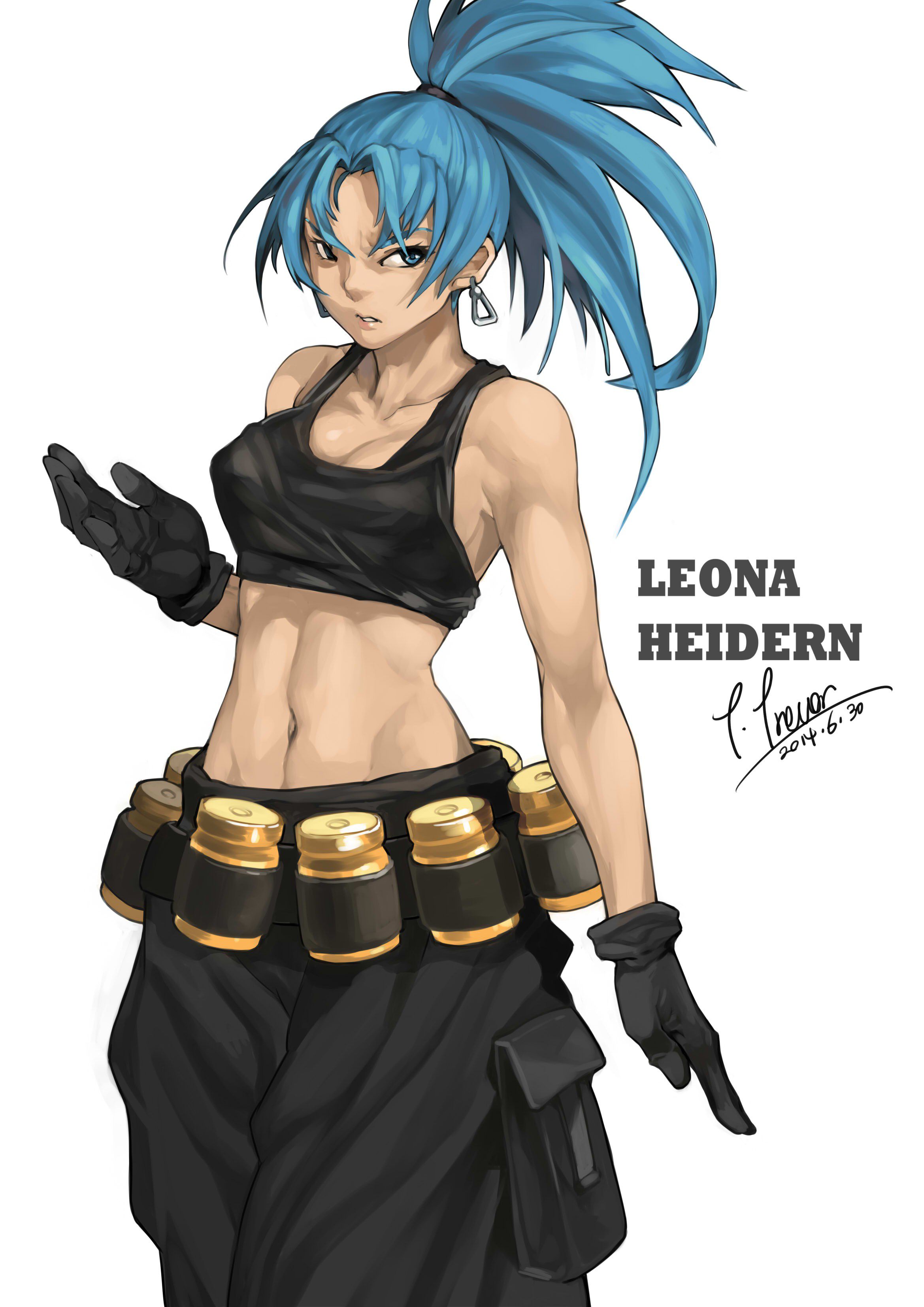 [48 pictures] KOF Leona Heidern erotic pictures! 40