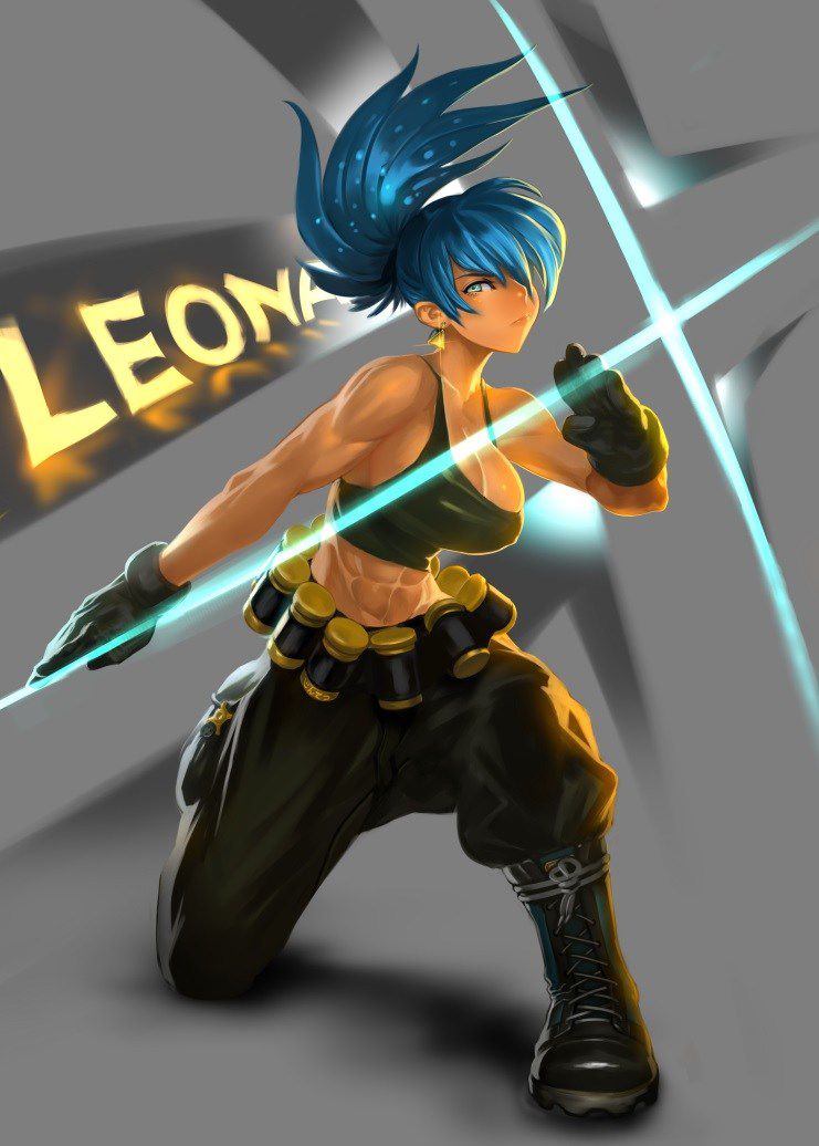 [48 pictures] KOF Leona Heidern erotic pictures! 42