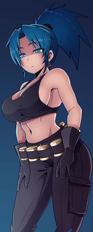 [48 pictures] KOF Leona Heidern erotic pictures! 45