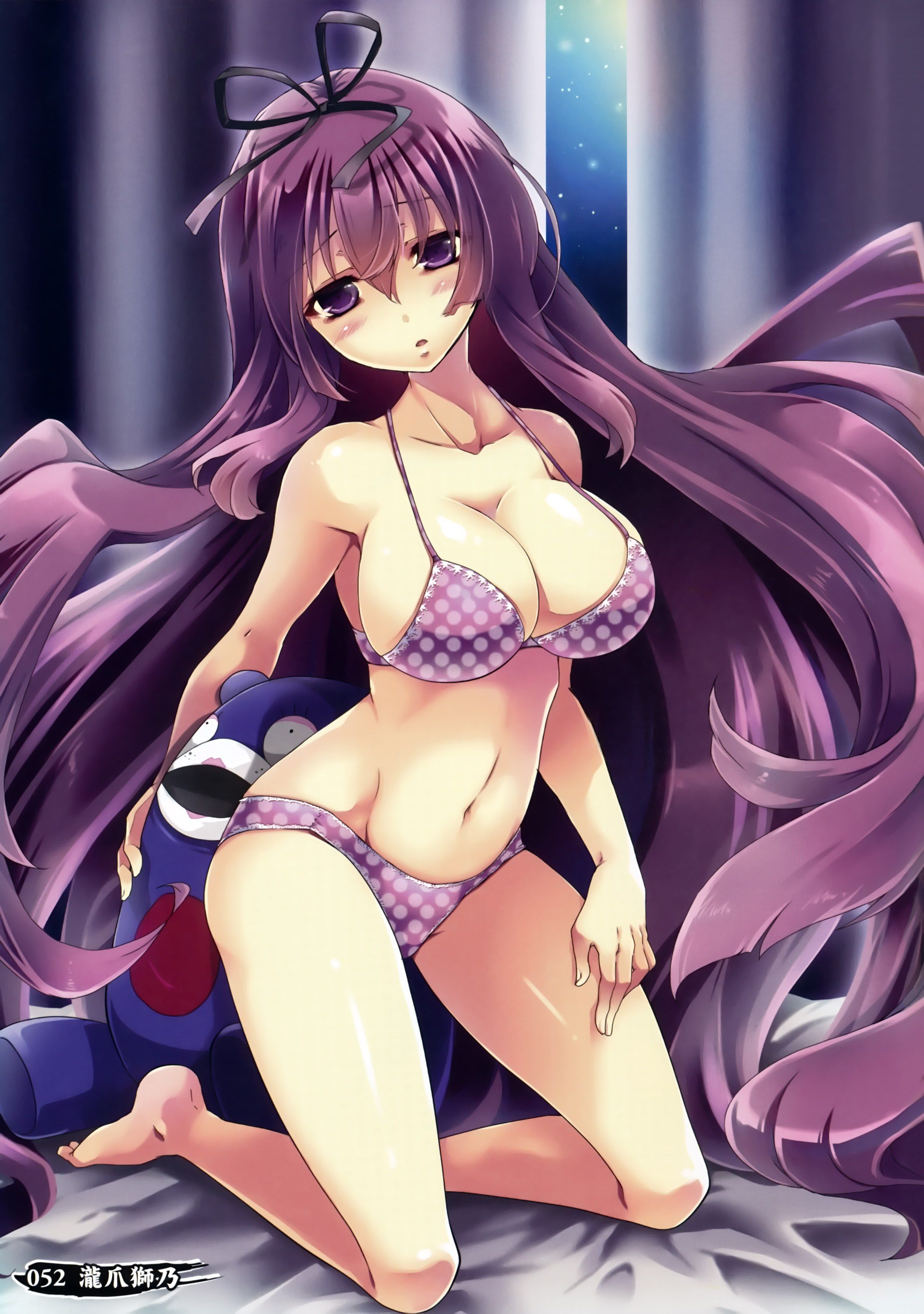 [24 pieces] from turbulent Kagura purple erotic pictures! 23