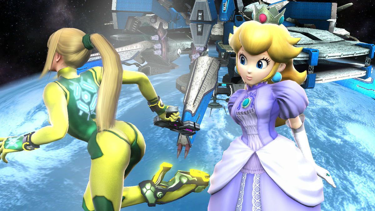 Zero Suit Samus and Friends - Smash WiiU (Updated) 12