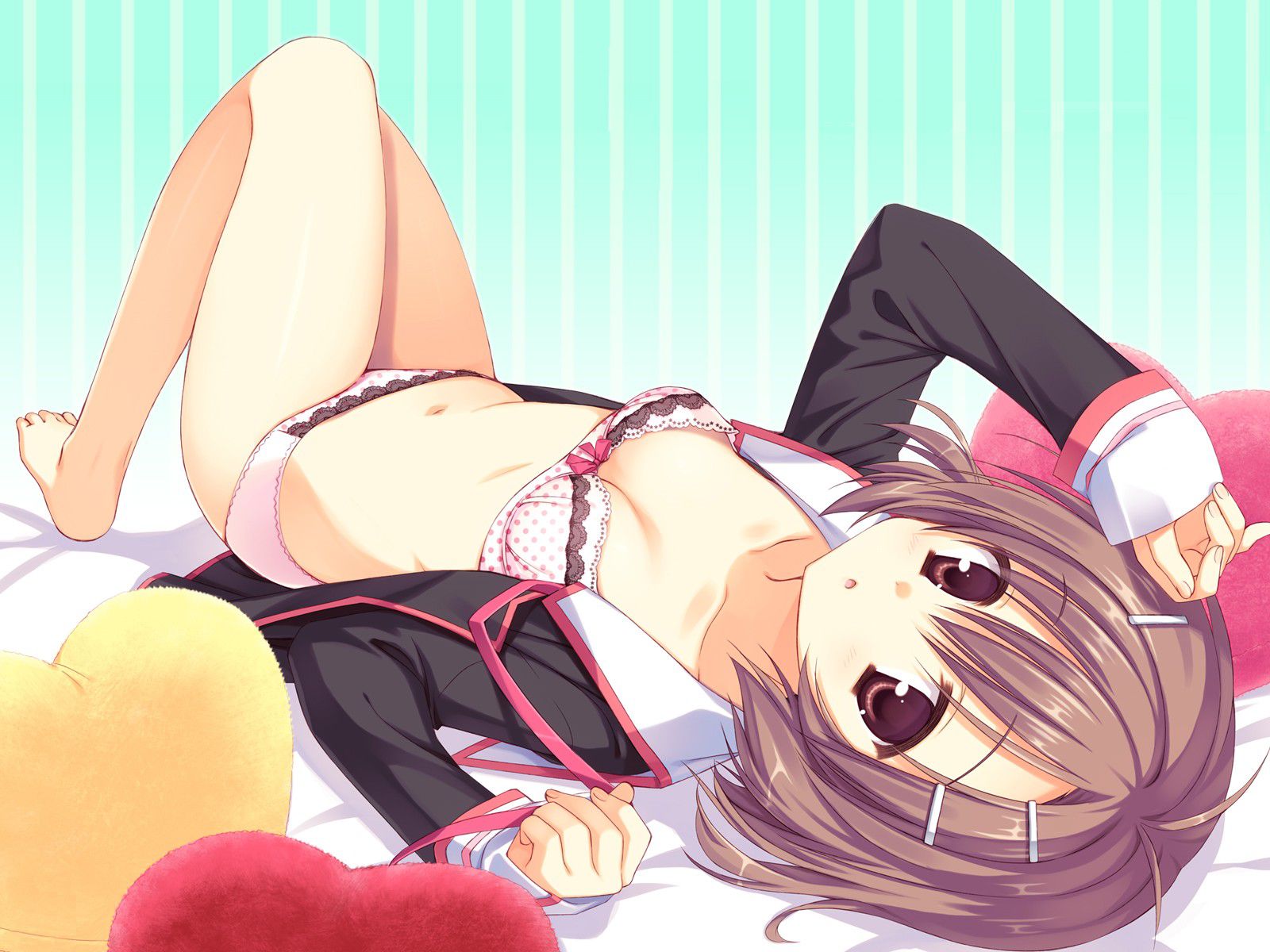 [Secondary] girls lie down on the bed I H a I want to see pictures! 14