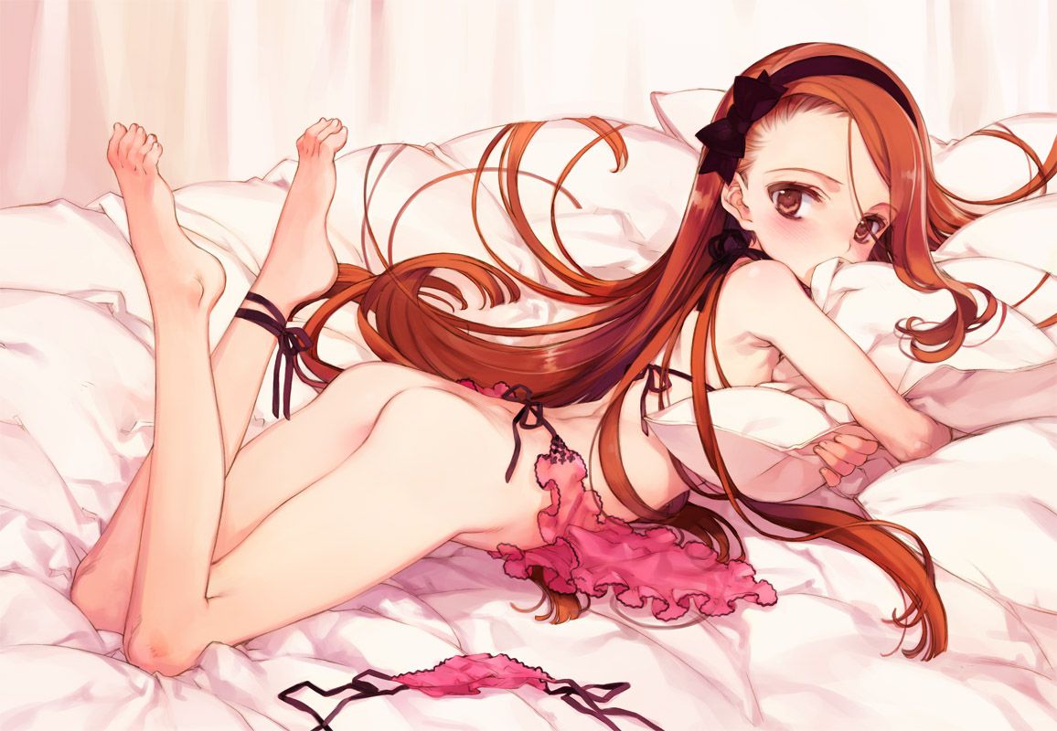 [Secondary] girls lie down on the bed I H a I want to see pictures! 5