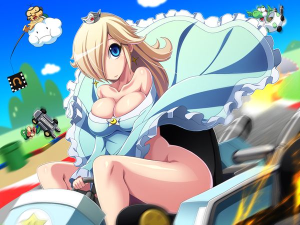 Mario Kart 8 peach Rosetta Daisy divided into four cups and erotic pictures 9