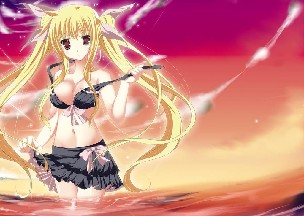 [Magical Girl Lyrical Nanoha] fate Testarossa erotic images I tried 3