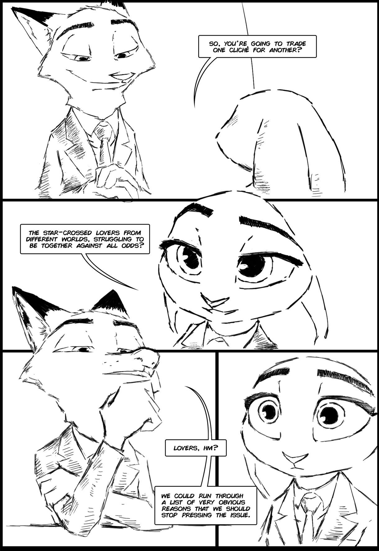 [Thewyvernsweaver/Kulkum/FoxxJ] Zootopia Sunderance (Zootopia) Ongoing UPDATED 224