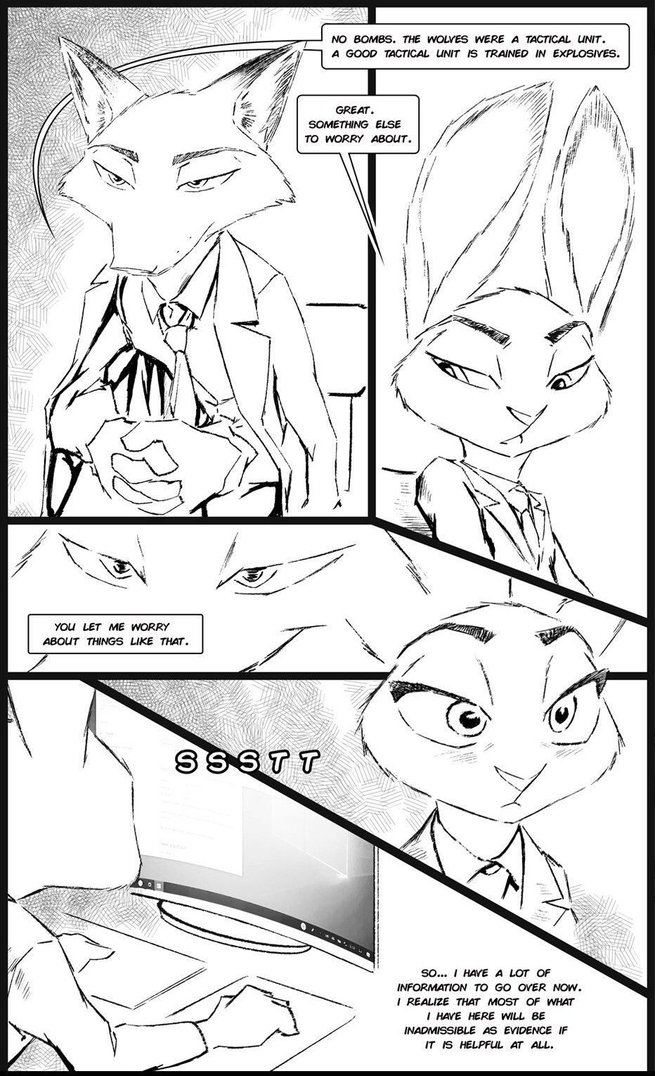 [Thewyvernsweaver/Kulkum/FoxxJ] Zootopia Sunderance (Zootopia) Ongoing UPDATED 389