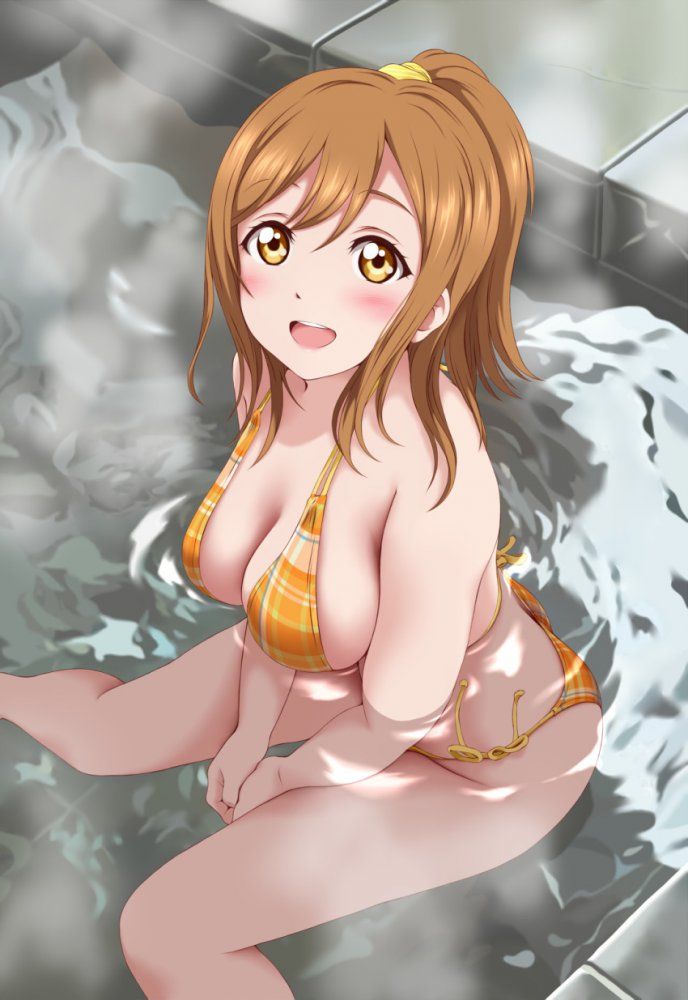 【Secondary】Image of a girl taking a hot spring / open-air bath 【Elo】 Part 6 26