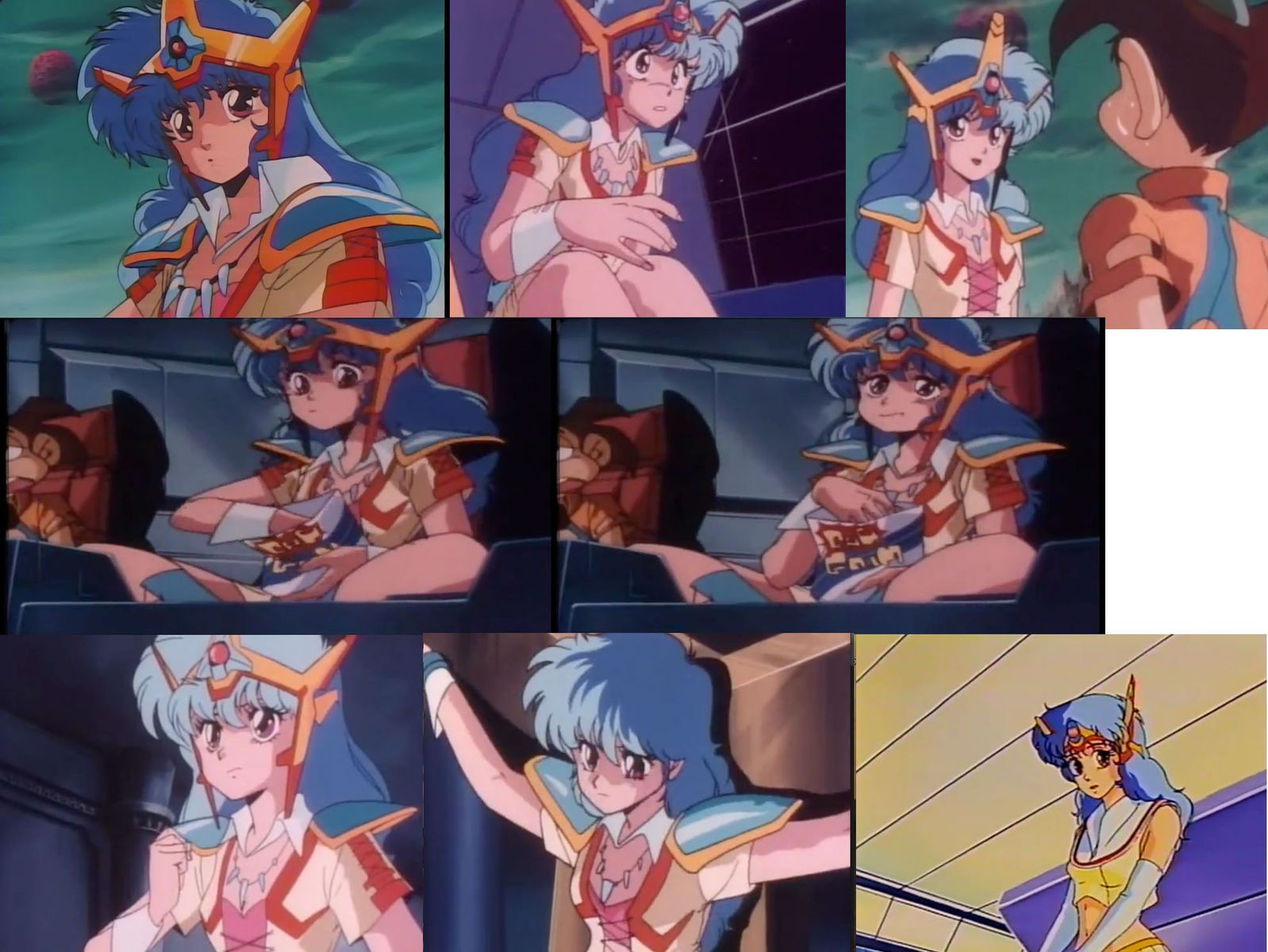 [2次] old 80's general anime OVA is not and Prof. Mutsumi vision senki Leda and erotic cute 16