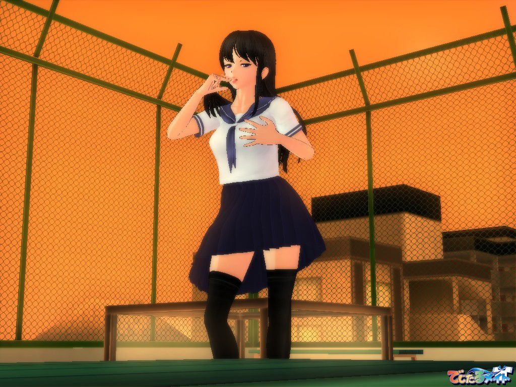 MMD schoolgirl vore 1