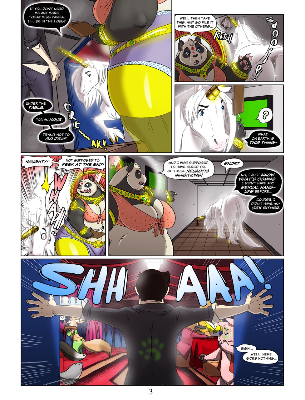 [Gillpanda] Red Chair appointment 6[In Progress] 3