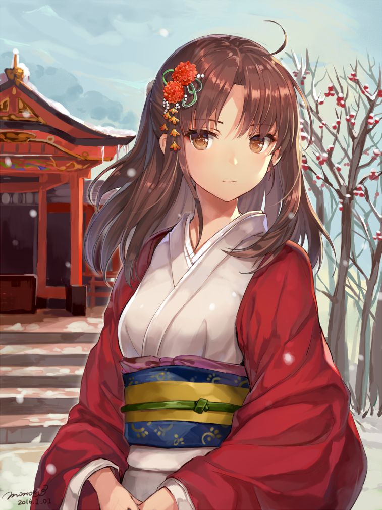 [Secondary-ZIP: coming of age day so... Rather than haregi-kimono 2016 new year kimono girl pictures 100 17