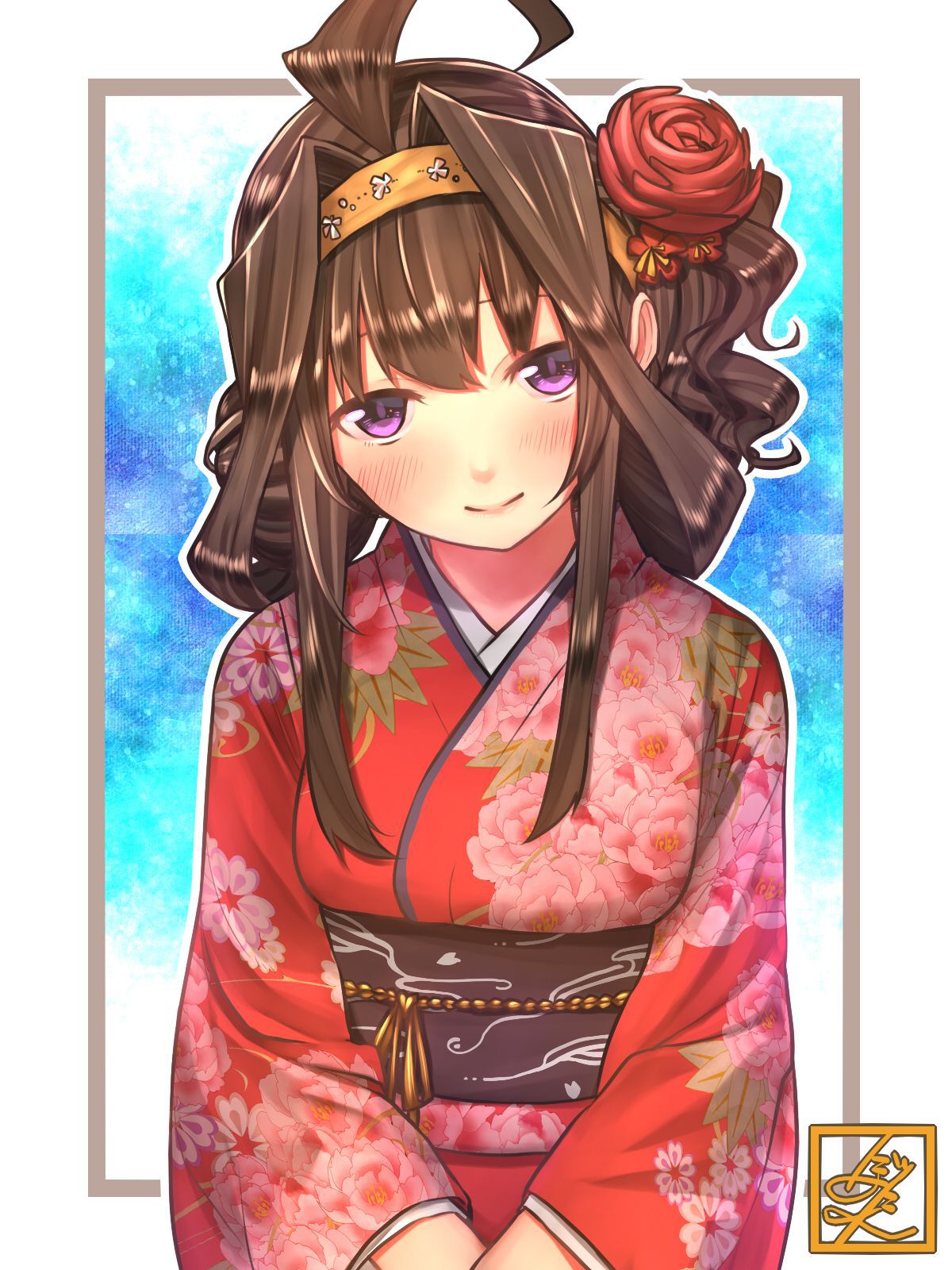 [Secondary-ZIP: coming of age day so... Rather than haregi-kimono 2016 new year kimono girl pictures 100 33