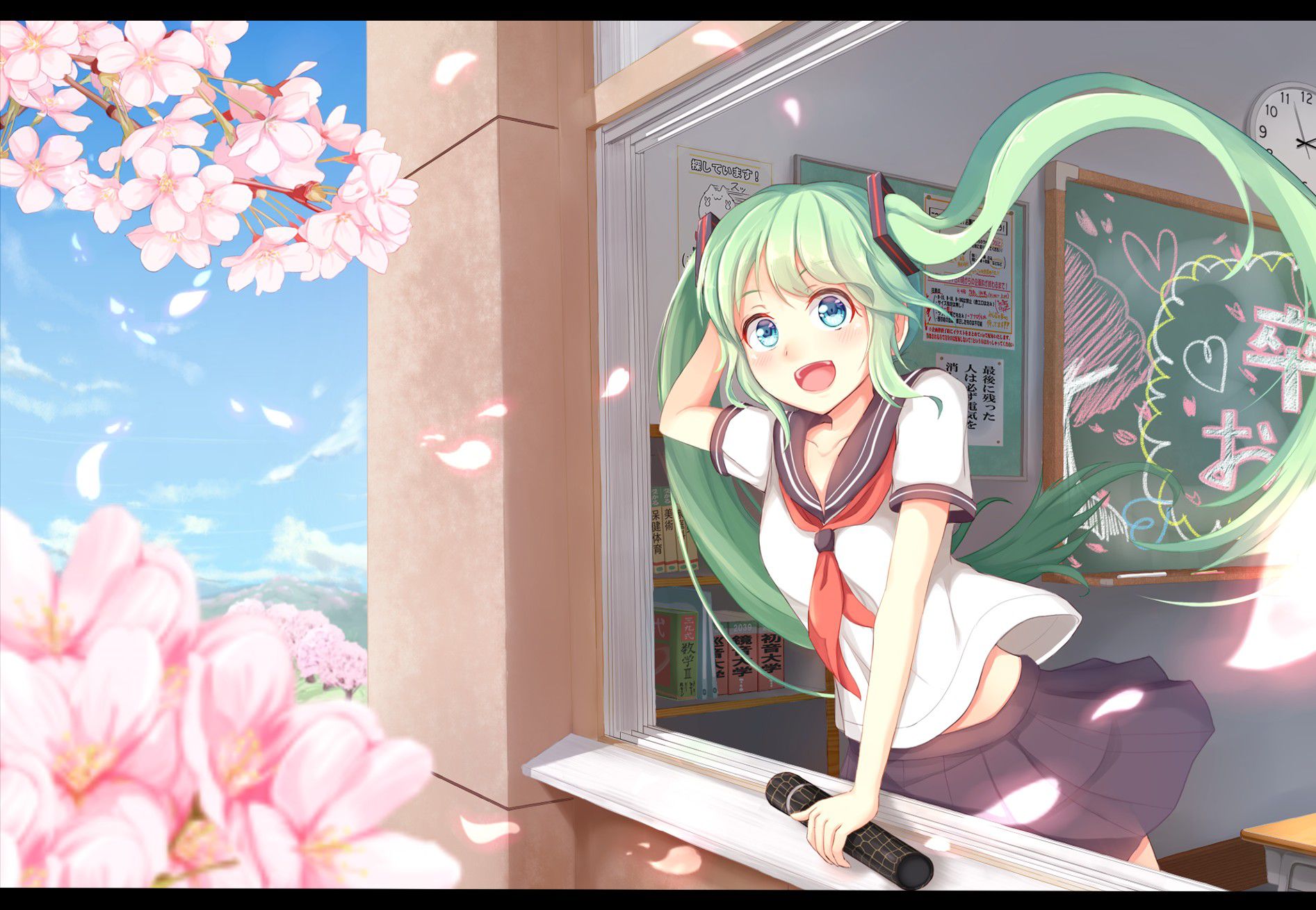 [Secondary] [VOCALOID] want to see images of miku dressed in school uniform! 3 21