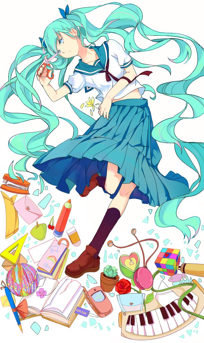 [Secondary] [VOCALOID] want to see images of miku dressed in school uniform! 3 22