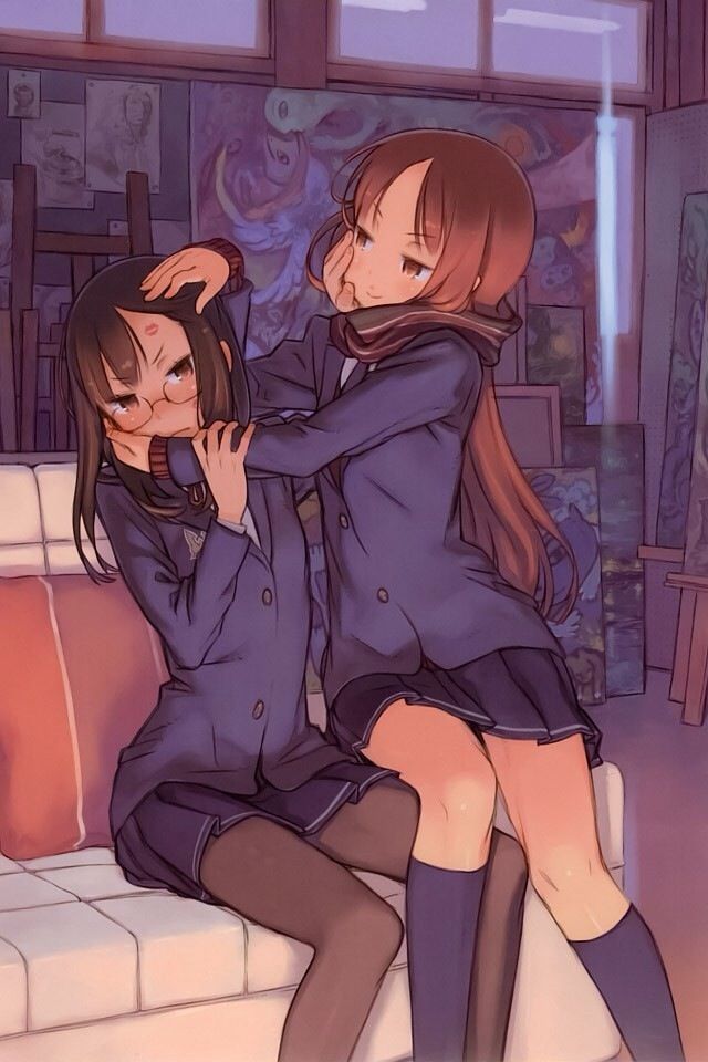 [2次] second image you got out with two girls (Yuri / lesbian) 8
