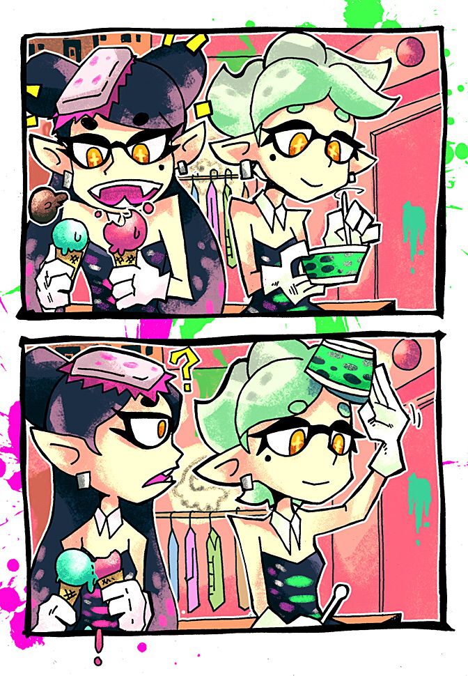 Setzeri/Setz Splatoon arts [ENG] 2