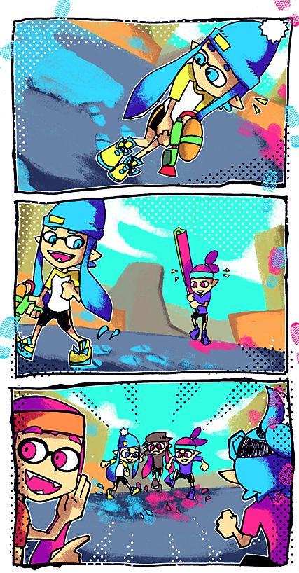 Setzeri/Setz Splatoon arts [ENG] 4