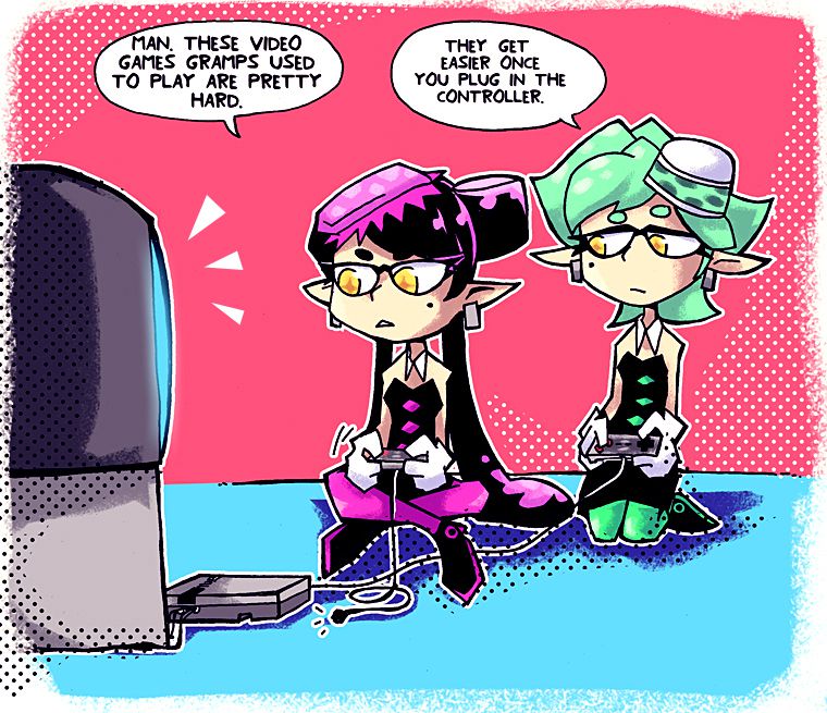 Setzeri/Setz Splatoon arts [ENG] 9