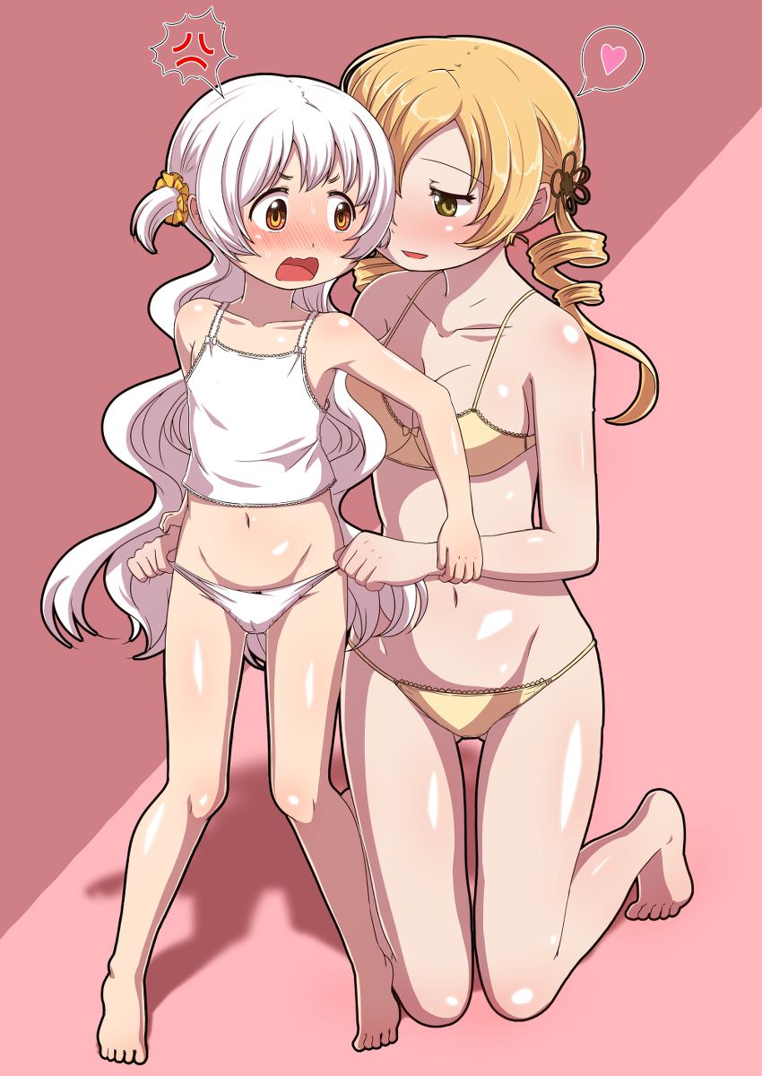 Loli flirts with her sister caught the second Yuri hentai images together Yuri, lesbian 15