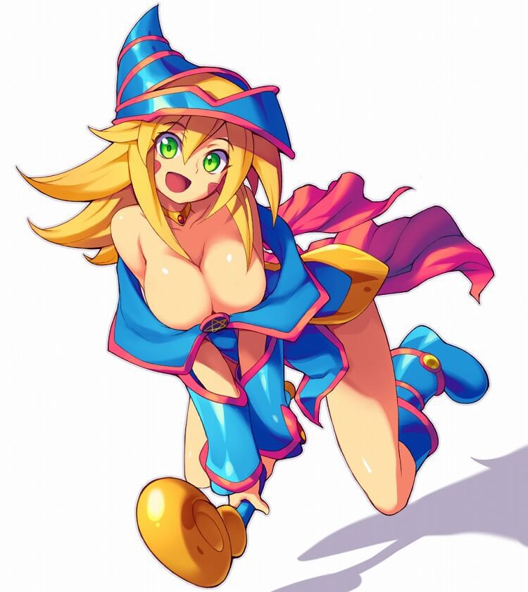 "Yu Gi Oh 31' out of blonde big breast dark magician girl picture 1