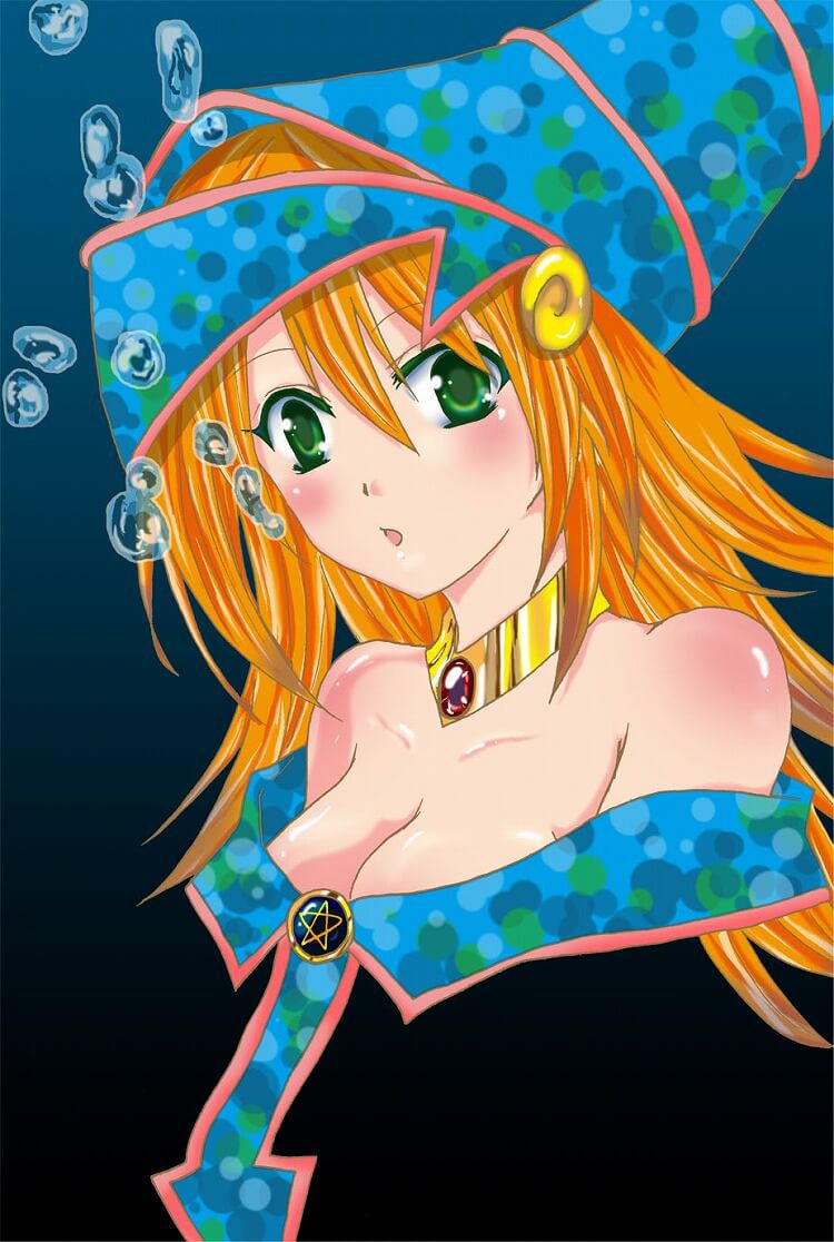 "Yu Gi Oh 31' out of blonde big breast dark magician girl picture 11