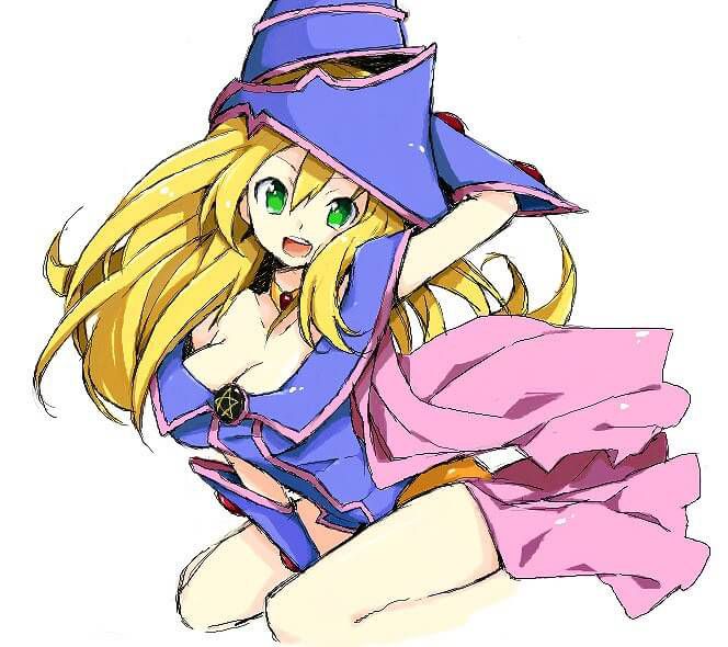 "Yu Gi Oh 31' out of blonde big breast dark magician girl picture 20