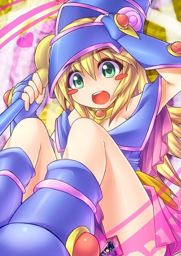"Yu Gi Oh 31' out of blonde big breast dark magician girl picture 3