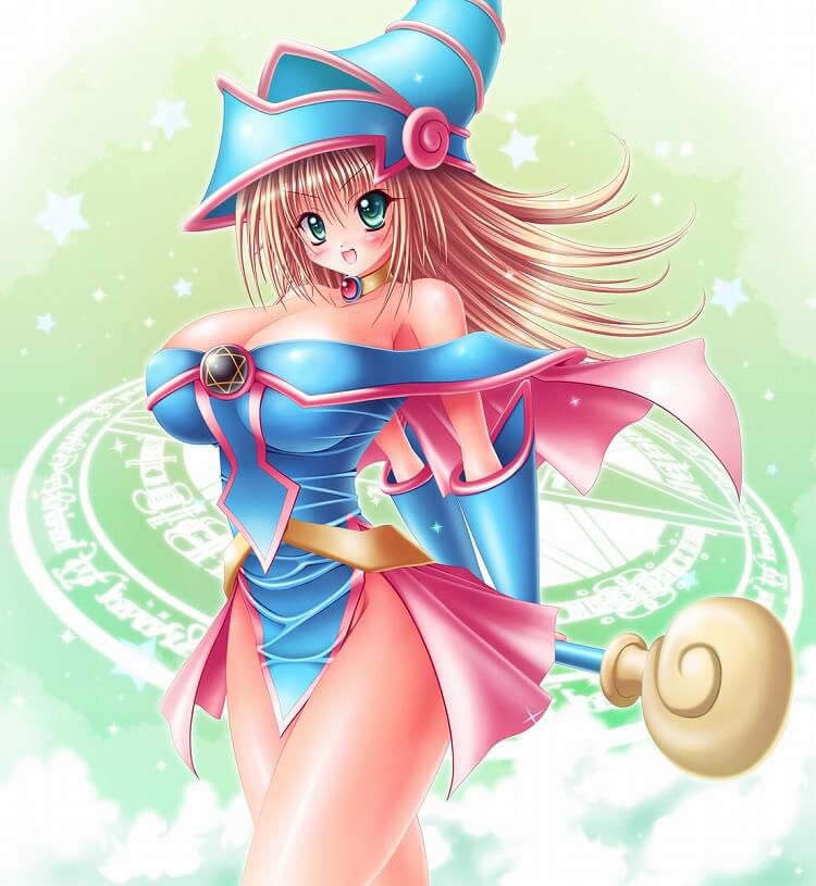 "Yu Gi Oh 31' out of blonde big breast dark magician girl picture 31