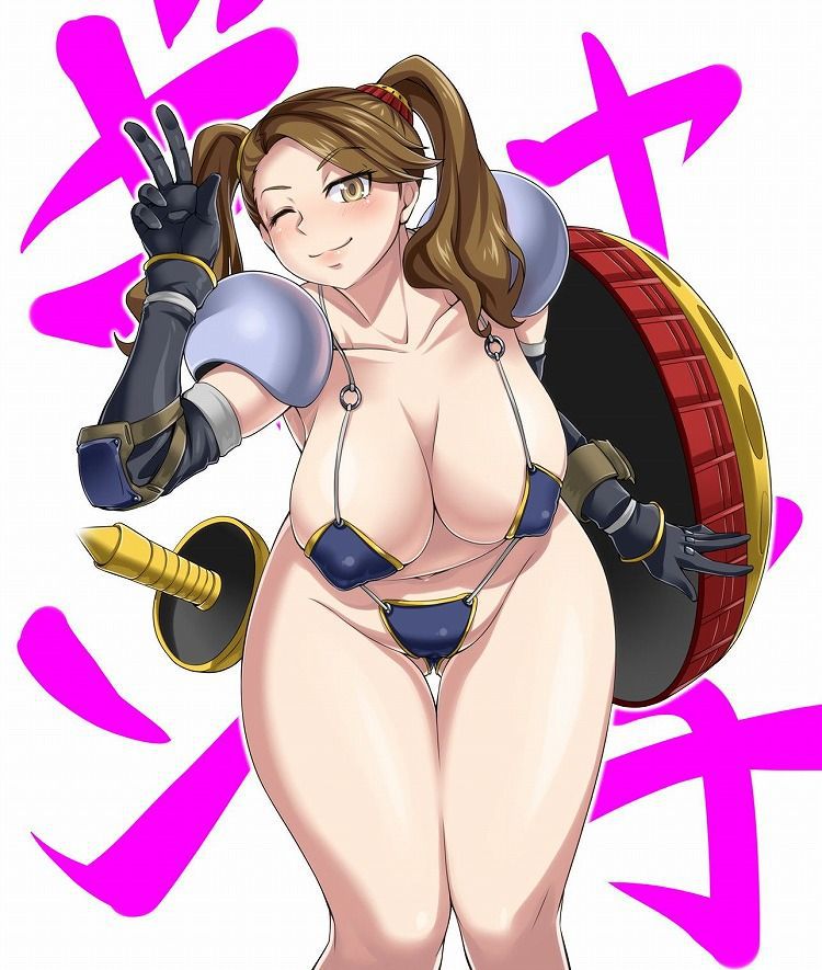 Erotic pictures of "Gundam BFT 31, brown hair twin tails Gyan busty breasts 7