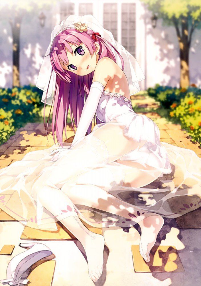 [2次] second eroticism girl wearing a wedding dress [wedding dresses] 25